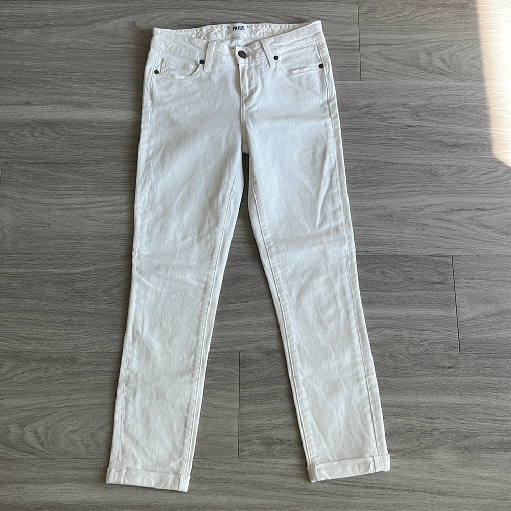 Paige Jeans White size 25